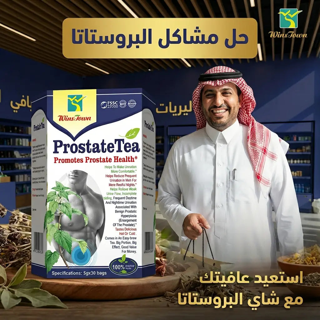 شاي البروستاتا الأمريكي الأول